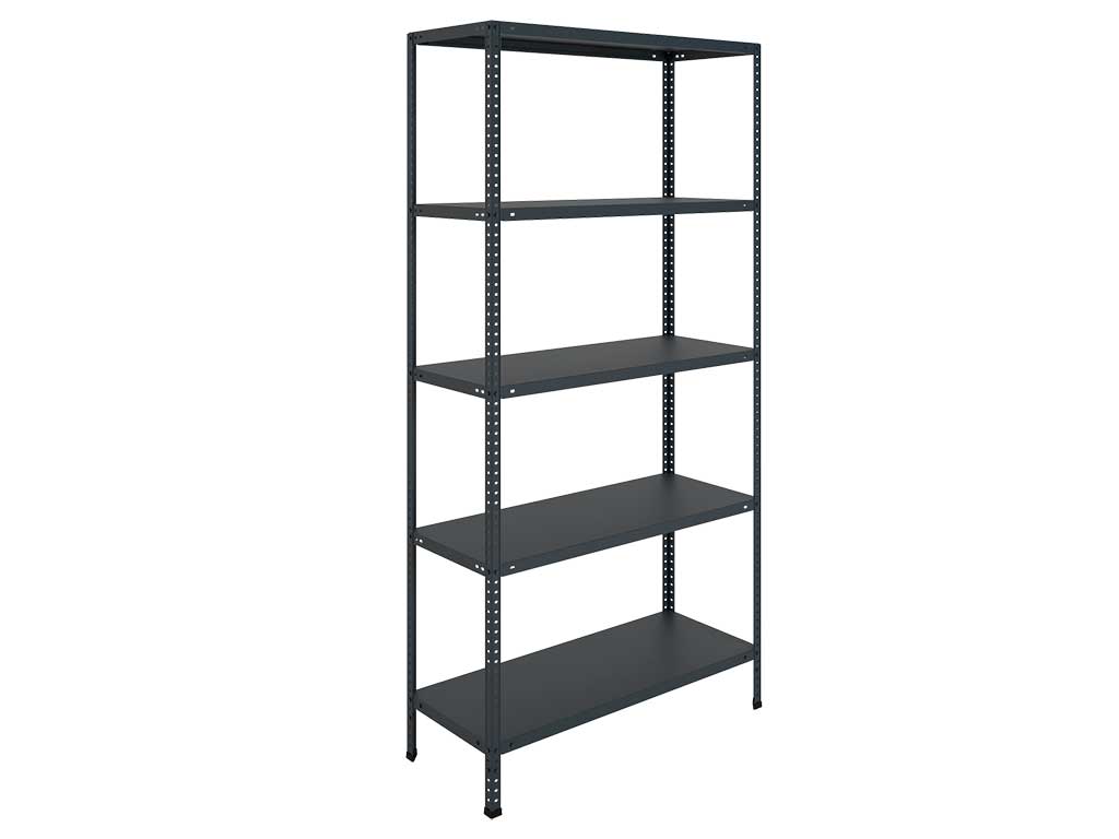 Стеллаж MS 200/100x40/5 Black